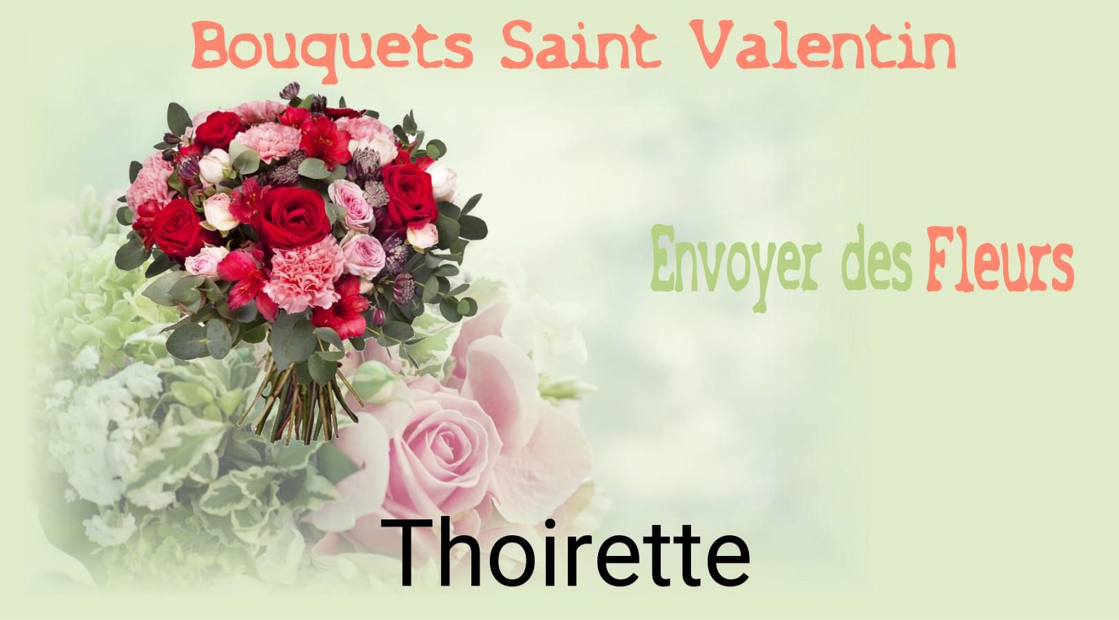 Roses de Saint-Valentin livrées à Thoirette